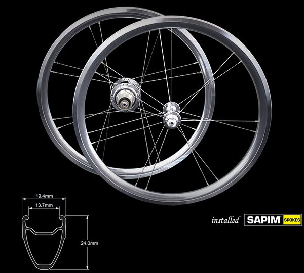 IDATEN ミニヴェロホイールセット Parallel Race パラレルレース